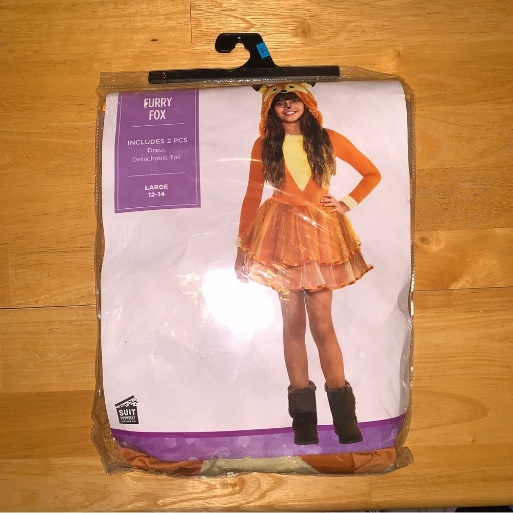 Kids fox Halloween costume cosplay